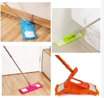 LEVA MAKARNA MOP SET TELEKOPİK RENKLİ 120cm METAL SAPLI (40 x 10 ) ( LV-10328 ) - Resim 6