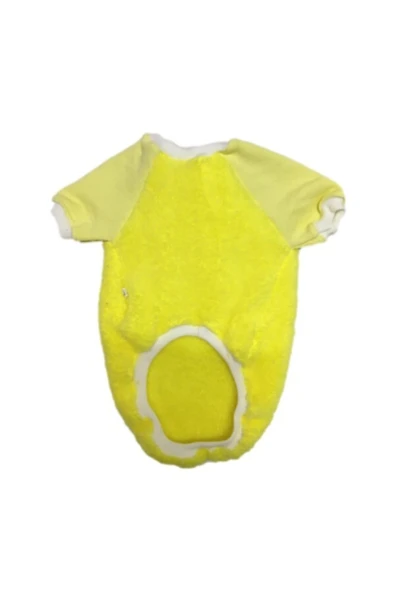 Gobo Welsoft Fosforlu Sarı Penye Kollu Kedi Köpek Kıyafeti Elbisesi Xlarge/xl/beden 4 - 1