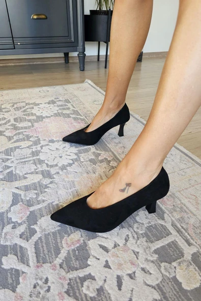 OPS 11015 Topukla Kadın 7cm Kadeh Topuklu Stiletto - Resim 8