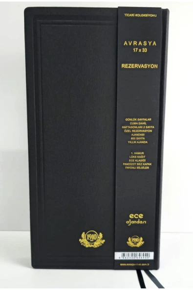 kavacıkofis Ece 2026 17X33 Rezervasyon Ajandası Avrasya - 2