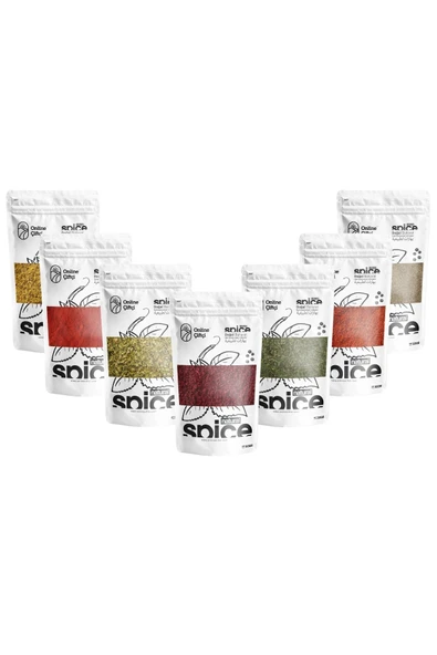 7’li Temel Baharat Seti – Doğal ve Katkısız Baharat Çeşitleri ürün görseli 1