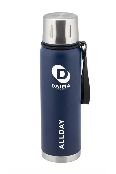 Daima Allday Termos Lacivert 750 Ml - Resim 4