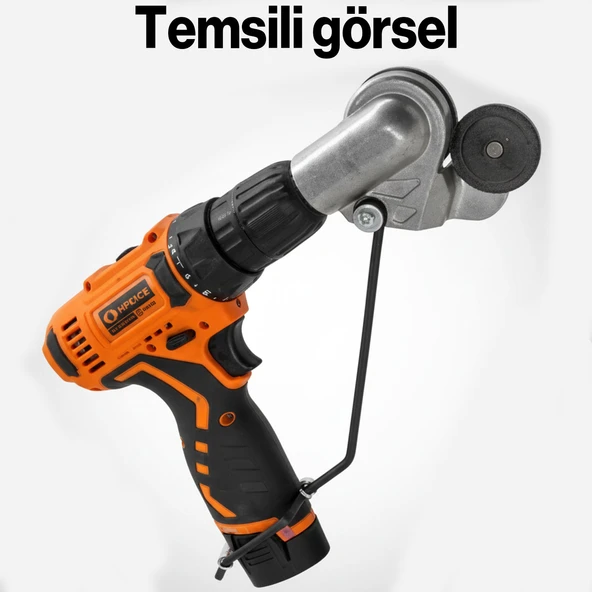 Metal Plaka Sac Kesme Aparatı Matkap Ucuna Takılabilir Endüstriyel Güçlü Kesim Başlığı Daire Testere - Resim 4