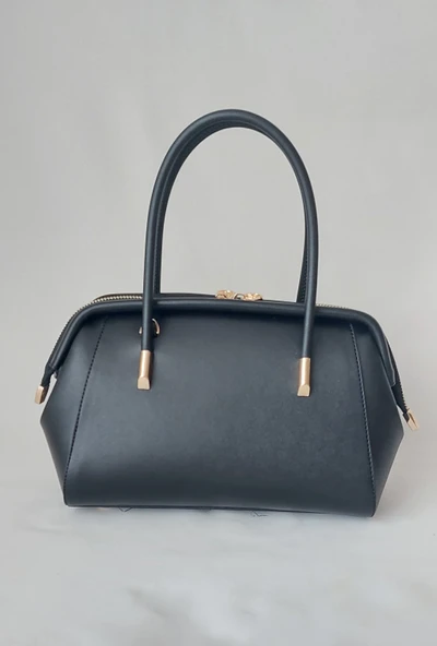 261SV826 Model Sarach Marka Siyah Renk El ve Omuz Çantası - 3