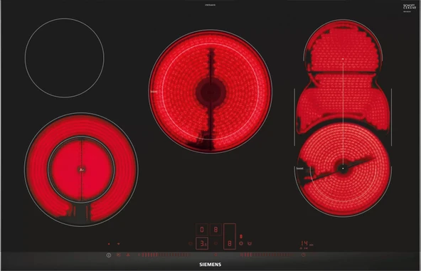 Siemens ET875LMV1D iQ500 Elektrikli Ocak 80 cm Siyah, ürün görseli
