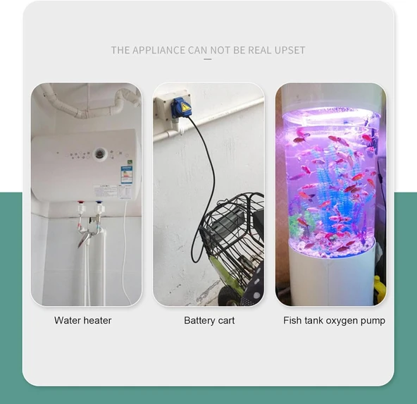 Çok Kaliteli Mekanik Zaman Saatli Priz, 3680W 16 Amper Mekanik Zaman Saati, Manüel ve Mekanik Priz - 6