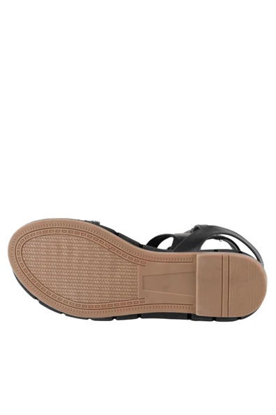 Stato Siyah Kadın Sandalet - Resim 7