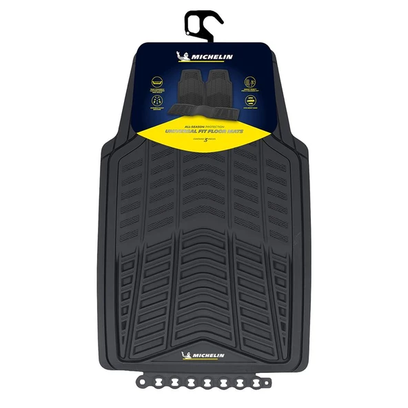 Michelin MC33863 Tüm Araçlara Uyumlu 3 Parça Üniversal 3D Havuzlu Oto Paspas