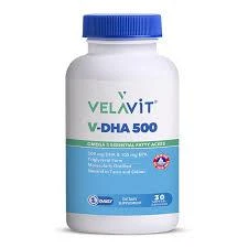 Velavit V-DHA 500 mg 30 Kapsül ürün görseli