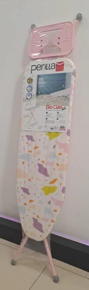 PERİLLA ÜTÜ MASASI EKO CLASS SOFT PEMBE FİŞSİZ ( UAS-15001-01 ) - Resim 8