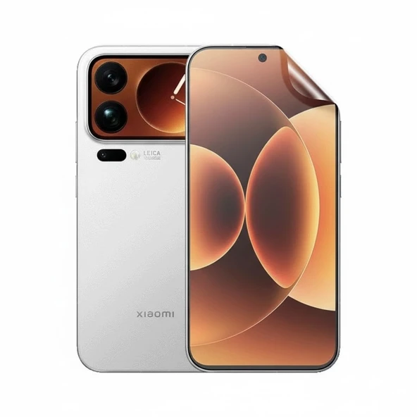 Xiaomi 17 Pro Uyumlu Ön Body Şeffaf Ultra Ekran Koruyucu Nano Jelatin ürün görseli