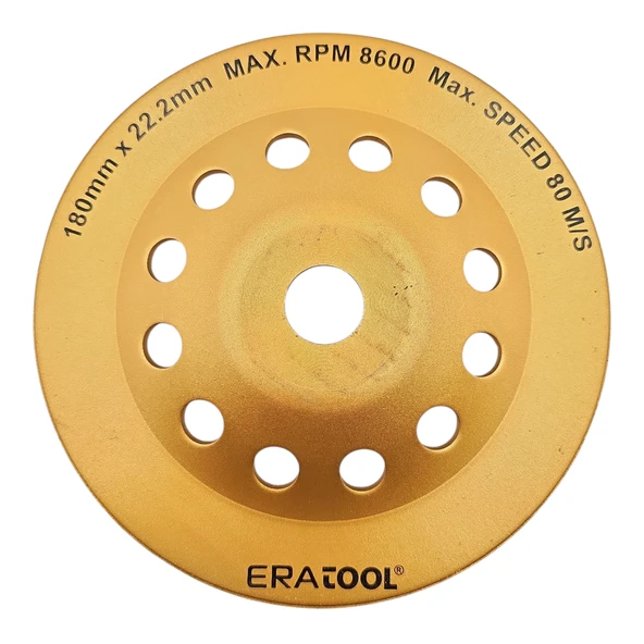 Fixonic Eratool ERA50369 180mm Turbo Sıra Elmas Yüzey Temizleme ürün görseli 1