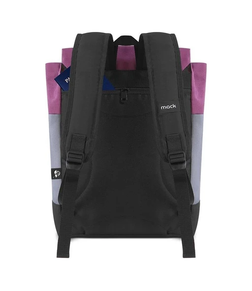 Mack Mce-1303 14.1" Zen Eco Günlük Sırt Çantası Bordo Gri - Resim 3