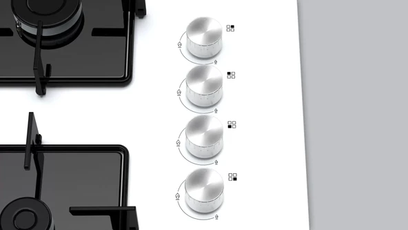 Siemens EO7C2PO12O iQ100 Gazlı Ocak 67 cm - 2