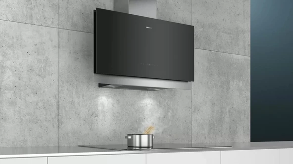 Siemens LC97FQP60 iQ500 Duvar Tipi Davlumbaz 90 cm Siyah Cam - Resim 5