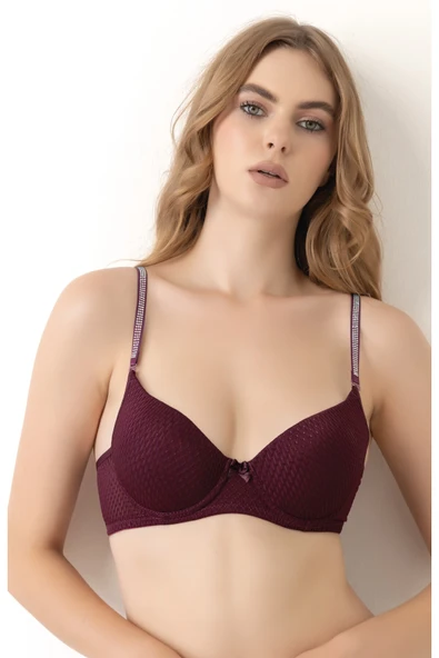 STORMED Omuz Askısı Taşlı Destekli Push-Up Sütyen 310 ürün görseli 1