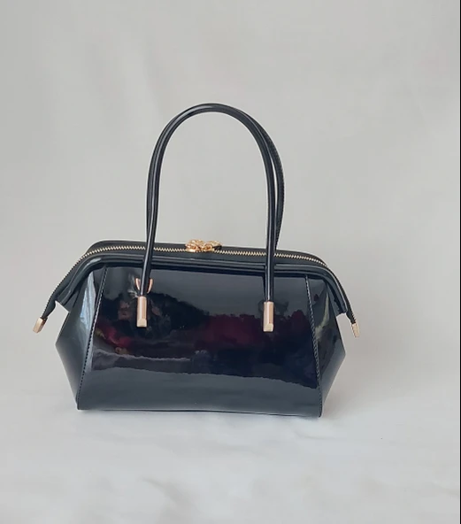 261SV826 Model Sarach Marka Siyah Renk Rugan El ve Omuz Çantası - 3