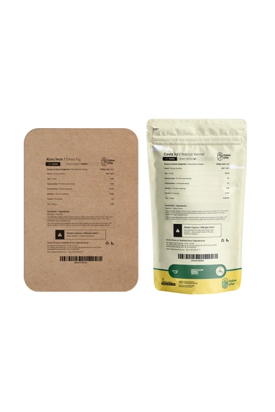 Online Çiftçi Kuru İncir 300Gr ve Kelebek Ceviz İçi 500Gr İkili Set - Resim 2