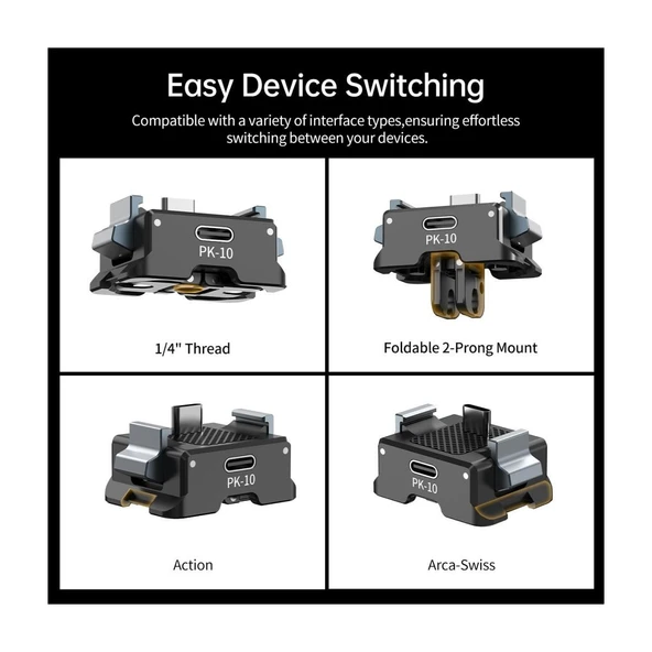 Ulanzi Pk-10 Pocket 3 Expansion Adaptör C029 - Resim 2