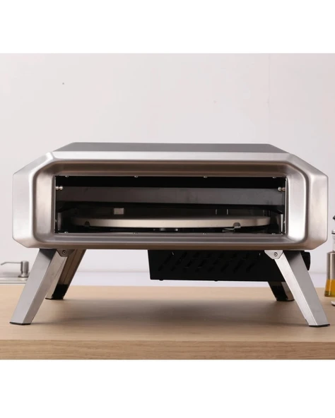 Dr.Maya Garden Döner Tabanlı Gazlı Taş Fırın Bahçe Fırını - Resim 6