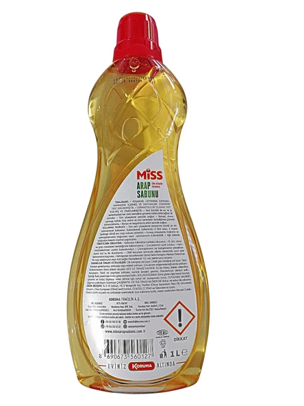 Miss Zeytinyağı Özlü Arap Sabunu 1 L - Resim 2