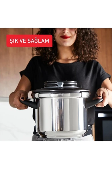 Clipso+ Chef Düdüklü Tencere - 6L - 6