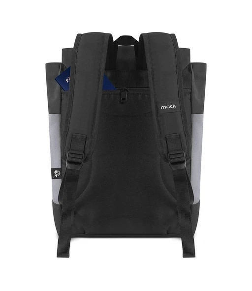 Mack Mce-1301 14.1" Zen Eco Günlük Sırt Çantası Siyah Gri - Resim 3