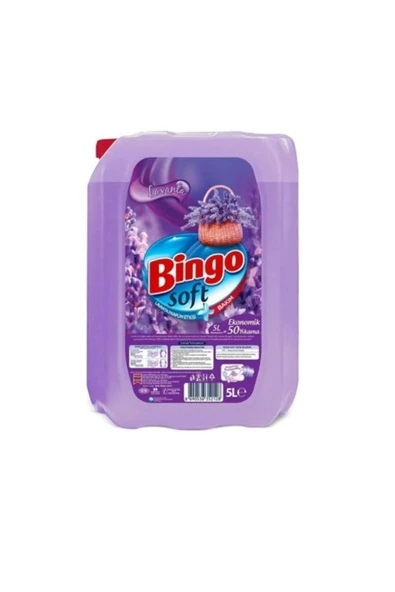 Bingo Soft Yumuşatıcı Lavanta 5 Lt X 4 Adet