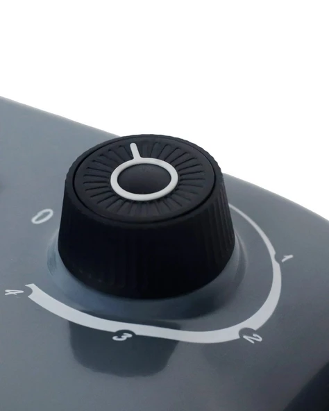 Dr.Maya Pro+ Çok Amaçlı Elektrikli Taş Fırın Tandır ve Ekmek Yapma Makinesi Antrasit - Pizza Lahmacun Ekmek - Resim 7