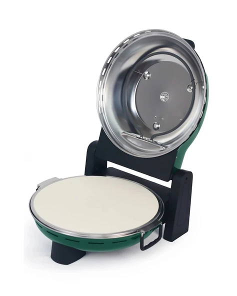 Dr.Maya Pro+ Çok Amaçlı Elektrikli Taş Fırın Tandır ve Ekmek Yapma Makinesi Yeşil - Pizza Lahmacun Ekmek - Resim 5