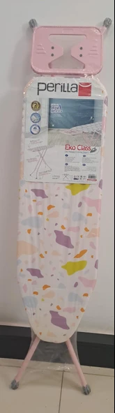 PERİLLA ÜTÜ MASASI EKO CLASS SOFT PEMBE FİŞSİZ ( UAS-15001-01 ) ürün görseli 1