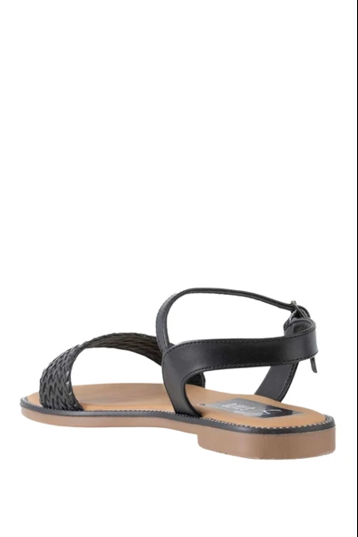 Stato Siyah Kadın Sandalet - Resim 6