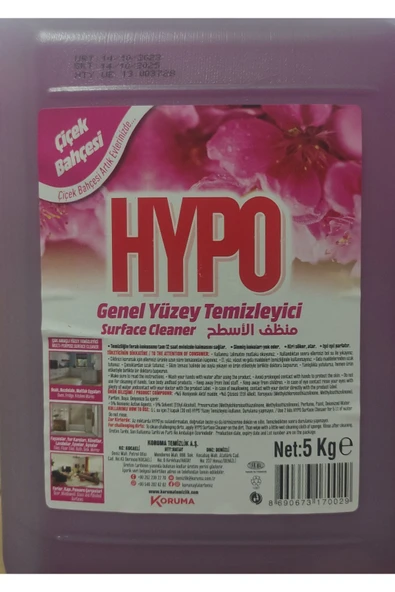 genel yüzey temizleyici 5 kğ