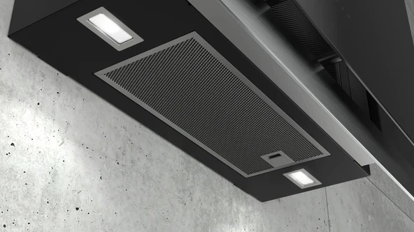 Siemens LC97FQP60 iQ500 Duvar Tipi Davlumbaz 90 cm Siyah Cam - Resim 3