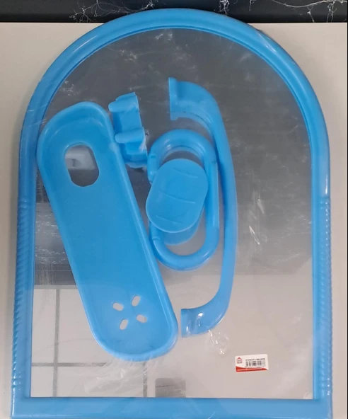 VİP PLASTİK AYNA SETİ 5 PARÇA BÜYÜK ( 40 cm x 53,5 cm ) ürün görseli 1