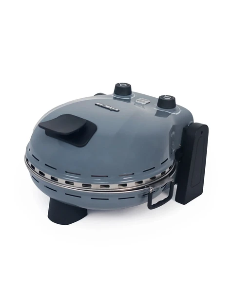 Dr.Maya Pro+ Çok Amaçlı Elektrikli Taş Fırın Tandır ve Ekmek Yapma Makinesi Antrasit - Pizza Lahmacun Ekmek - Resim 2