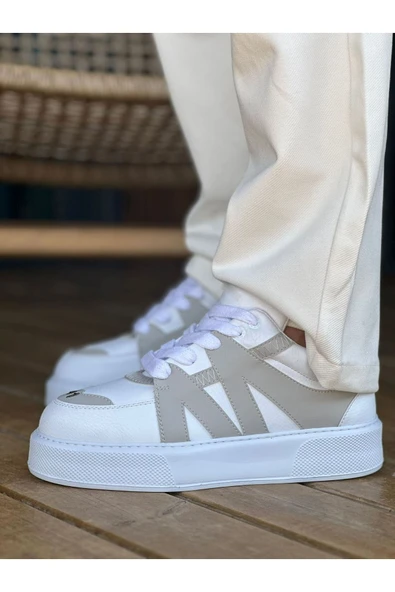 CH2407 - CBT Star-X Erkek Spor Ayakkabı BEYAZ/GRI ürün görseli