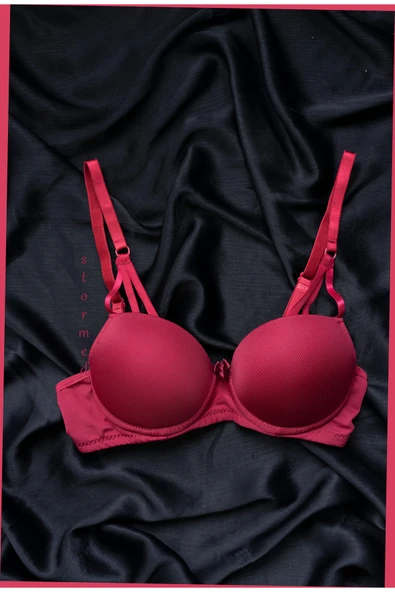 STORMED Askı Detaylı Destekli Push-Up Sütyen 1635 ürün görseli 1