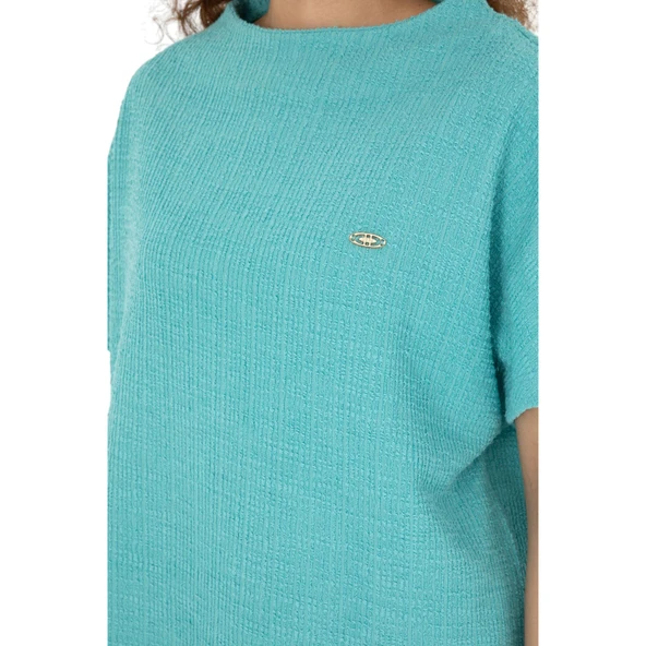 Kadın Bisiklet Yaka T-shirt - 11