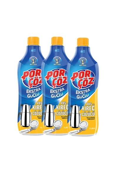 Siftaholsun Por Çöz 1 Lt, 3 Adet
