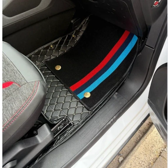 Citroen c5 Aircross Aracına Özel 8d Çift Katmanlı Havuzlu Paspas Takımı - Resim 3