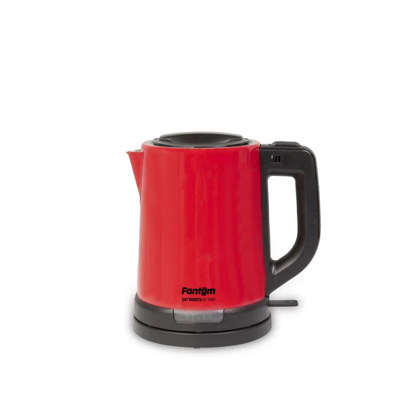 Fantom CY1500 1800 W Kırmızı Çelik Çay Makinesi - Resim 4