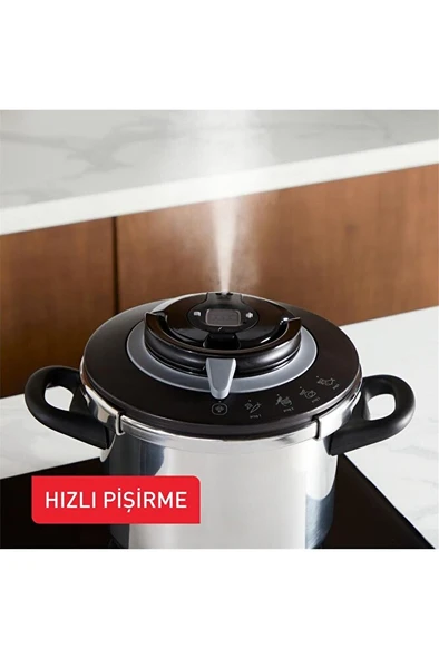 Clipso+ Chef Düdüklü Tencere - 6L - 2