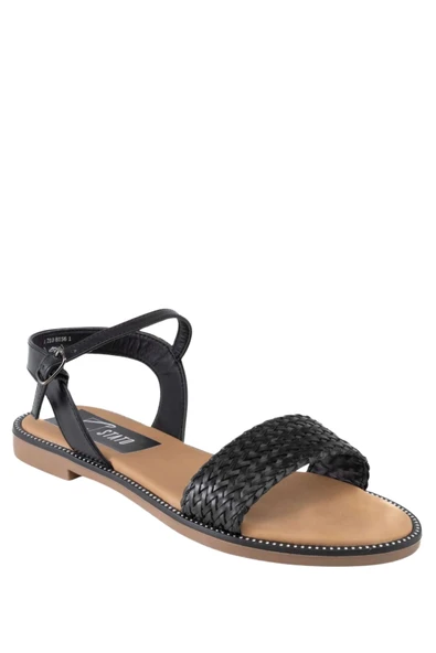 Stato Siyah Kadın Sandalet - Resim 4