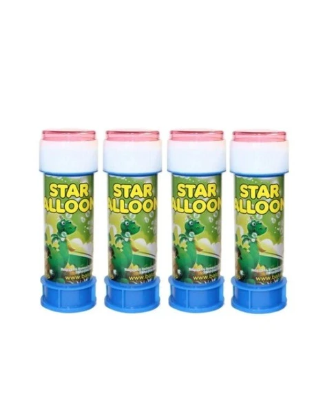 Star Bubbles Baloncuk Üflemeli Köpük Oyuncak 4 Adet - 2