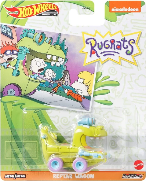 Hot Wheels Premium Gösteri Dünyası Araçları Rugrats Reptar Wagon GRL61