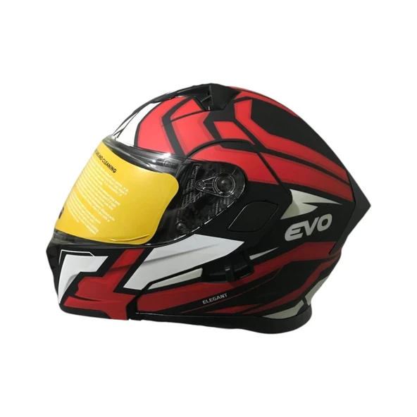 EVO506 ELEGANT FULLFACE ÇENEDEN AÇILIR MOTOSİKLET KASKI - 2