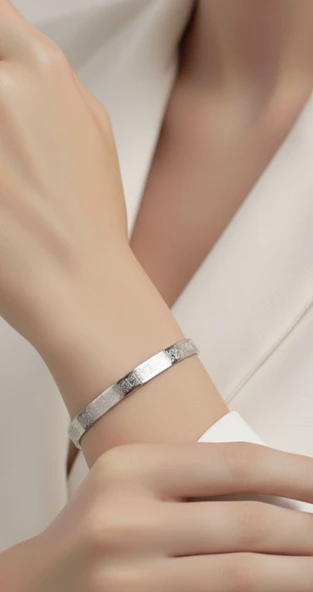 Ayetel Kürsi Bileklik Koruyucu Dua Yazılı Paslanmaz Çelik Bileklik Ayarlanabilir Unisex Model - Resim 4