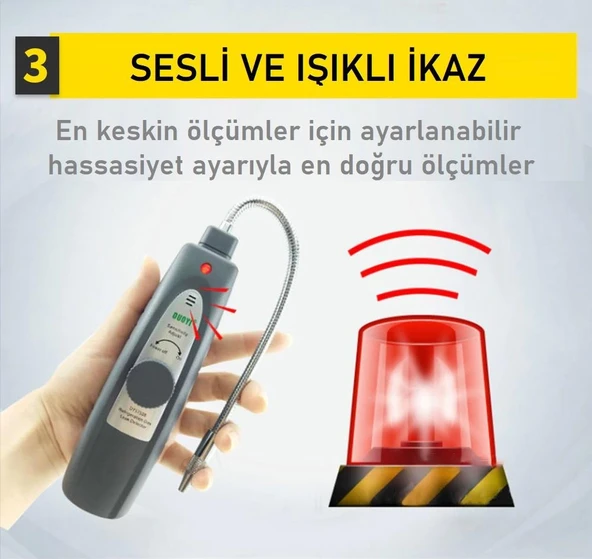 DUOYİ DY5750B REFRİGERANT GAS LEAK DETECTOR - 5