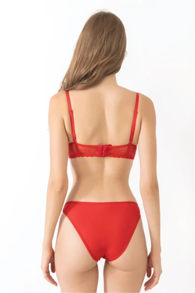 STORMED Balenli Desteksiz Sütyen Takımı 3015 - Resim 12